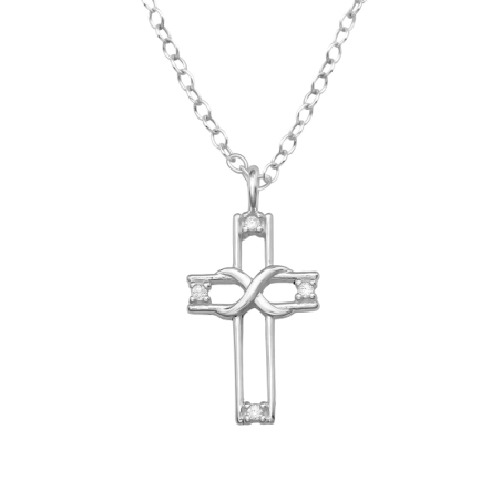 Krzyż I Nieskończoność Religia biżuterii | All4silver