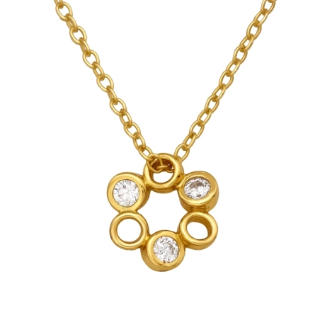 Połączone Kręgi Geometryczna biżuterii | All4silver