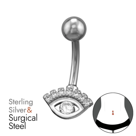 10mm Złe Oko Religia biżuterii | All4silver