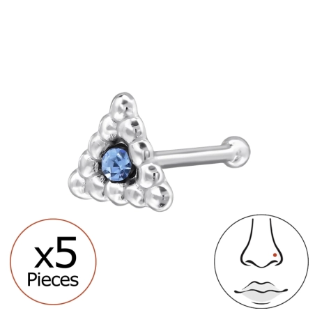 Trójkąt 4mm Geometryczna biżuterii | All4silver