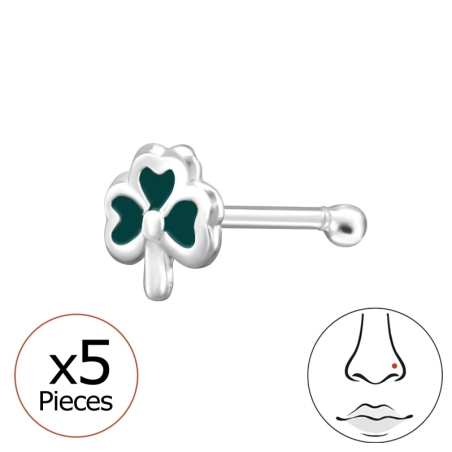 Koniczyna 3,5 mm Święty Patryk biżuterii | All4silver
