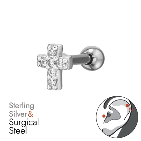 Krzyż Religia biżuterii | All4silver