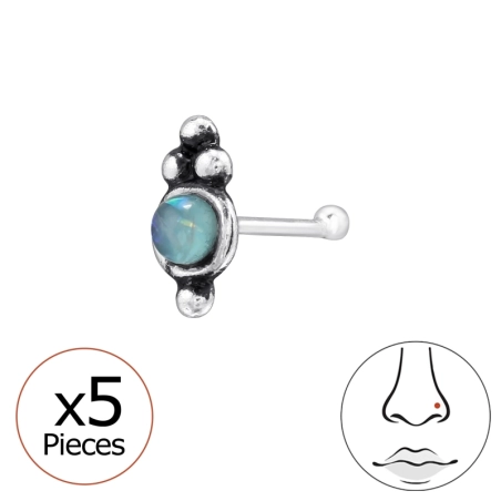 5 x Okrągłe Bali Biżuteria biżuterii | All4silver
