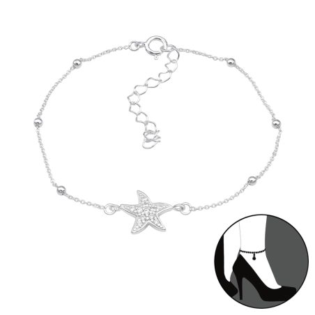 Rozgwiazda Zwierzęta biżuterii | All4silver