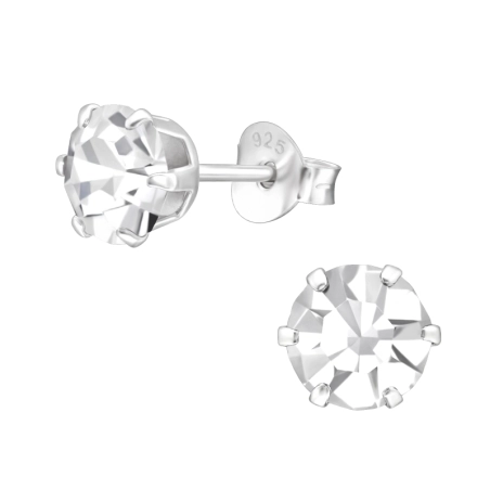 6mm Okrągłe Przeceny biżuterii | All4silver