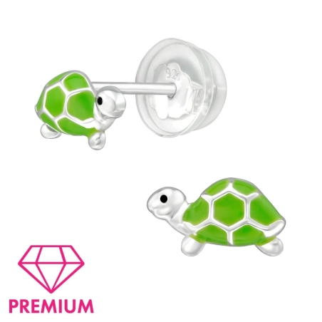 Żółw - Premium* Zwierzęta biżuterii | All4silver
