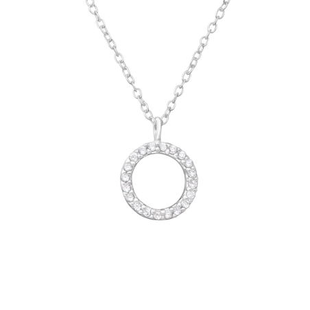 Okrąg Geometryczna biżuterii | All4silver