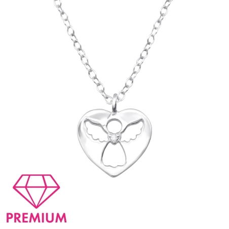 Kąt - Premium* Naszyjniki z łańcuszkiem biżuterii | All4silver