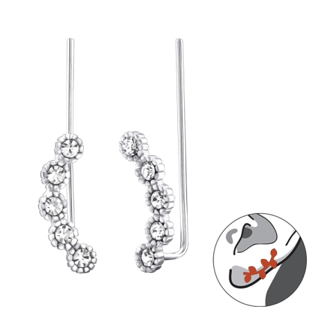 Srebrny Okrągły Przeceny biżuterii | All4silver