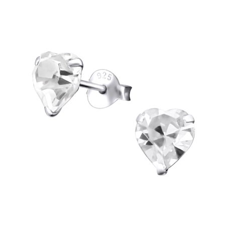 Srebrne Serce 6mm Walentynki biżuterii | All4silver