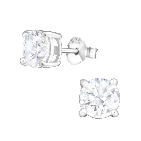 Srebrny Okrągły 6mm Przeceny biżuterii | All4silver